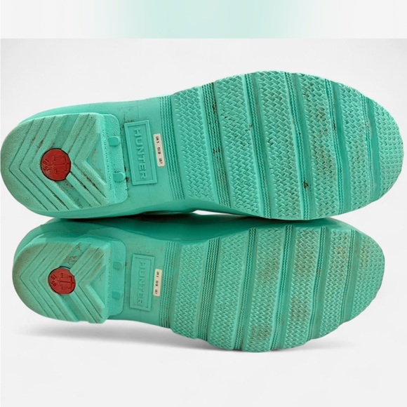 Hunter Aqua Tall Boots - Picture 7 of 8